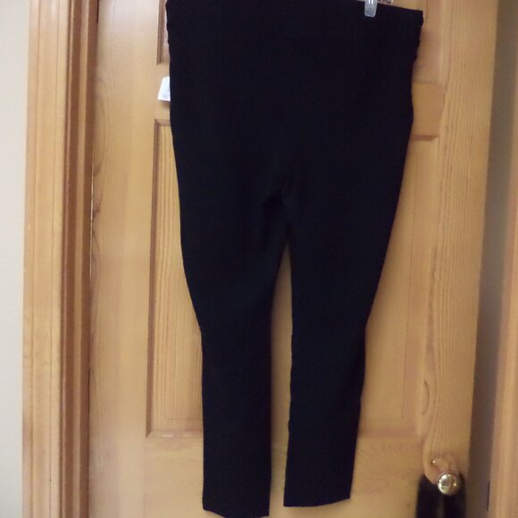 DRESSBARN BLACK PANTS LEGGINGS - Picture 16 of 16